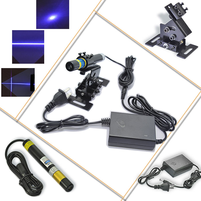Lights88 532nm Green Laser Module Diode Stage Light Moduler with Cable( 50mW Green Dot Laser Module )