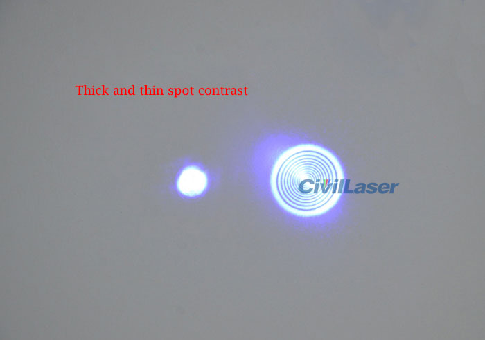 450nm 100mW Blue Laser Module Thick Laser Beam Bar Laser Light