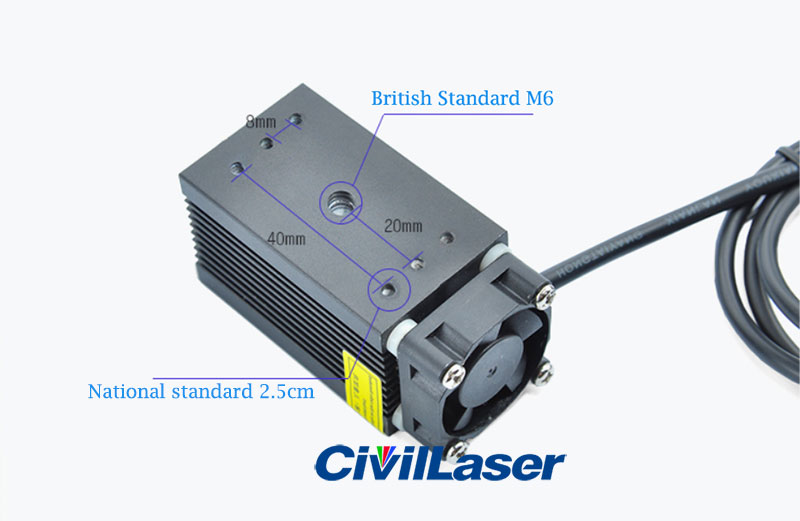 Module laser vert 532nm 3V/5V/12V/24V pour évasion de pièce