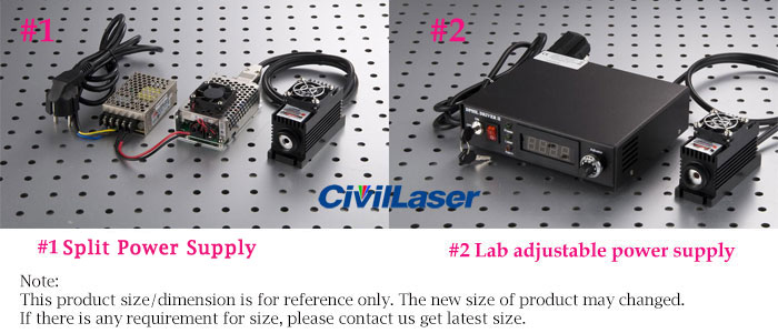 808nm 100mW Infrared coupled output optical fiber laser Multimode dot FC/PC