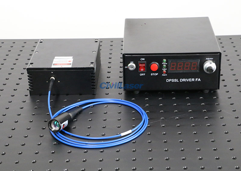 808nm 100mW Infrared coupled output optical fiber laser Multimode dot FC/PC